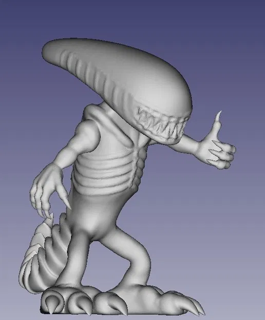 Mô hình 3D Jonesy & Xenomorph Mini - Image 8