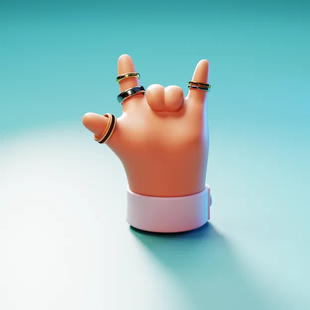 Giá Đỡ Nhẫn "I Love You" ASL - Image 5