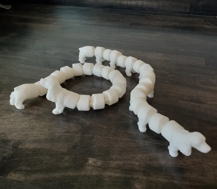 Chó Dachshund Khớp Nối (Articulated Wiener Dog) - Image 1