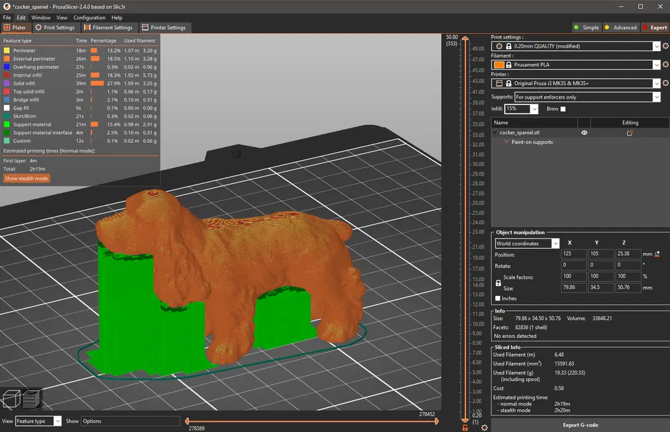 Mô hình chó Cocker Spaniel - Image 8