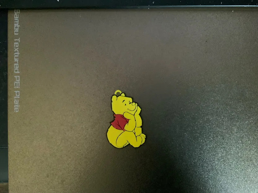 Móc Khóa / Mặt Dây Chuyền Winnie The Poo Hoạt Hình - Image 2
