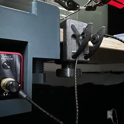 Kệ Tai Nghe Để Bàn Có Kẹp