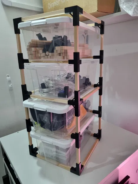 Kệ Thanh Tròn Module - Image 1