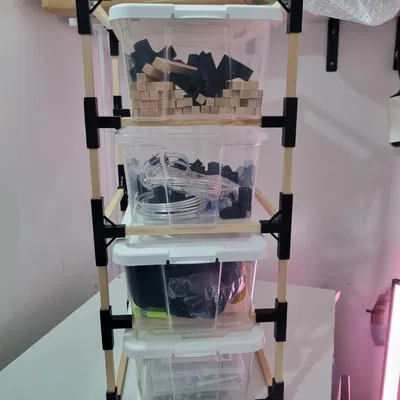 Kệ Thanh Tròn Module