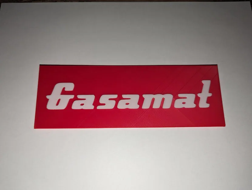 Biển Hiệu / Tấm Biển Gasamat - Image 2
