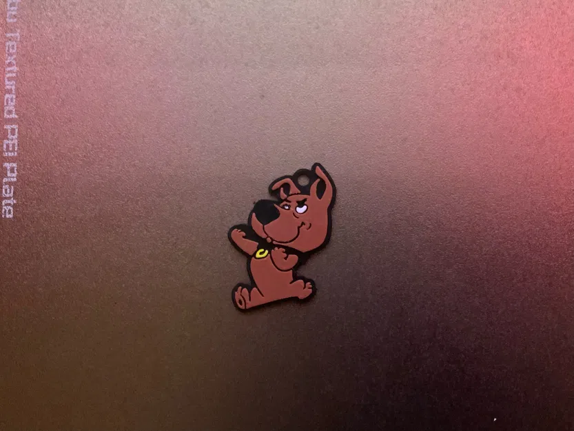 Móc khóa / mặt dây chuyền Scrappy Doo dễ thương - Image 2