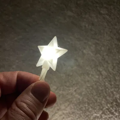 Ngôi sao gắn cho dây đèn LEDFYR (ikea)