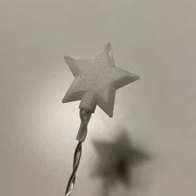 Ngôi sao gắn cho dây đèn LEDFYR (ikea)