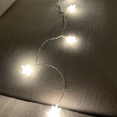 Ngôi sao gắn cho dây đèn LEDFYR (ikea)
