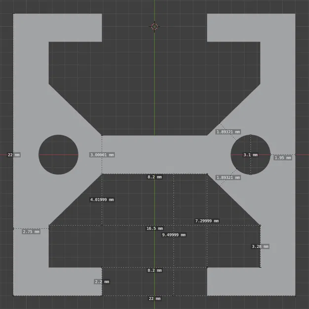 Ray nhôm 20mm cho T-Nut 3030 và phụ kiện nhôm định hình 2020 - Image 2