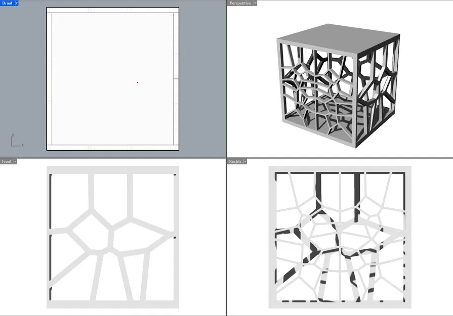 Văn Phòng Họa Tiết Voronoi - Image 1