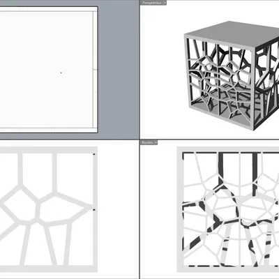 Văn Phòng Họa Tiết Voronoi