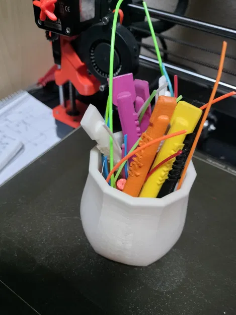 Cốc Đựng Cọ 80mm (In Không Cần Support) - Image 2