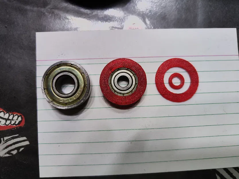 Adapter bạc đạn 625 sang 608 - Image 2