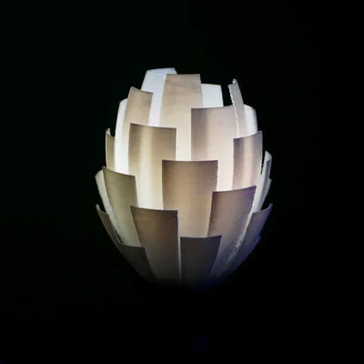 Chao đèn hình Vỏ sò