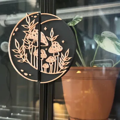 Tay Nắm Nấm Cho Tủ Ikea Rudsta Wide