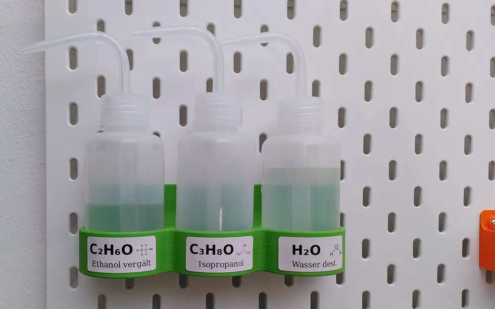 Chai đựng rượu IKEA Skadis tùy chỉnh (file FreeCAD) - Image 2