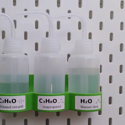 Chai đựng rượu IKEA Skadis tùy chỉnh (file FreeCAD)