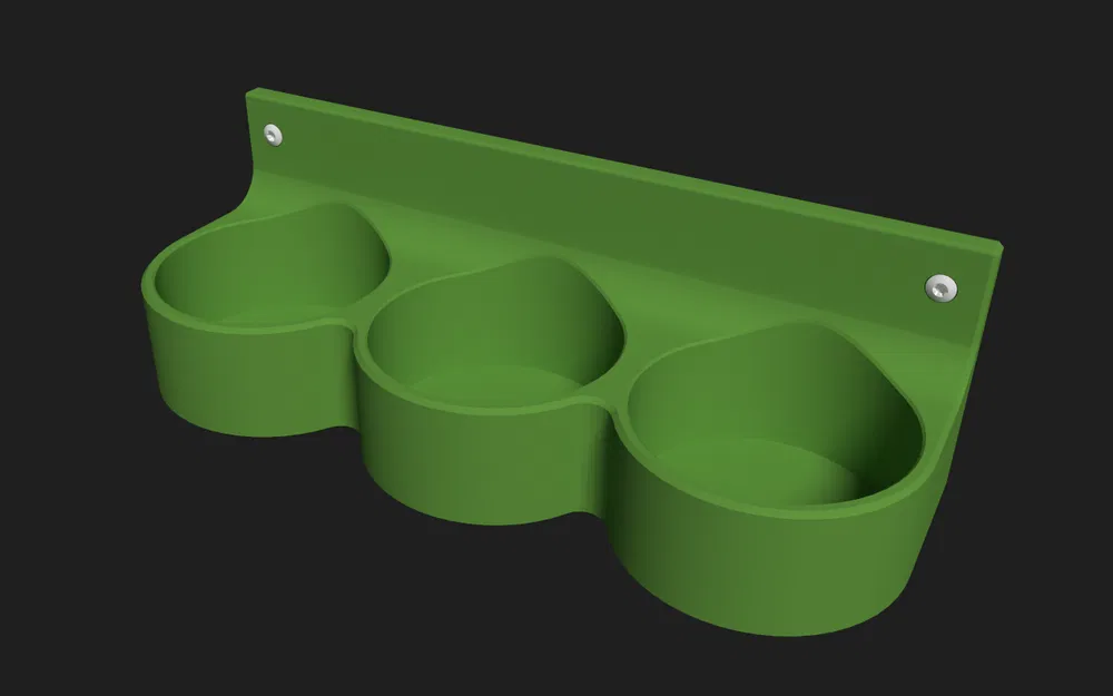 Chai đựng rượu IKEA Skadis tùy chỉnh (file FreeCAD) - Image 3