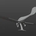 Mô hình ATEC 122 Zephyr 2000 Sẵn Sàng In 3D - Thumbnail 4