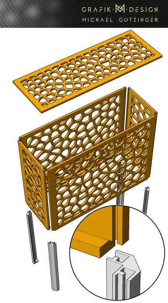 Hộp Voronoi - Dễ in - Image 3
