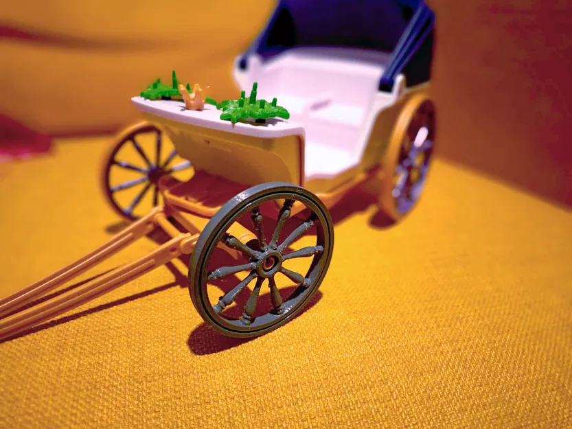 Bánh Xe Ngựa Playmobil (Trước và Sau) - Image 2