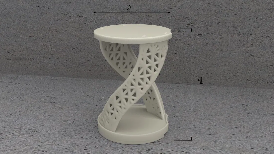 Bàn Cà Phê Ngoài Trời Kiểu Voronoi - Image 6