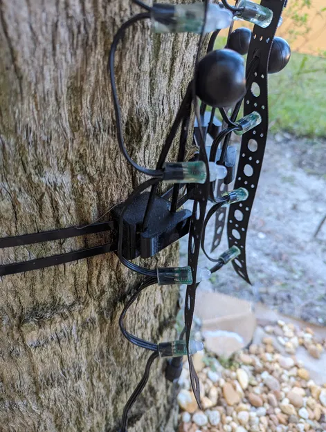 Giá Đỡ Dải Đèn Pixel Gắn Cây - Image 2