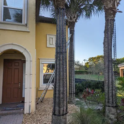 Giá Đỡ Dải Đèn Pixel Gắn Cây