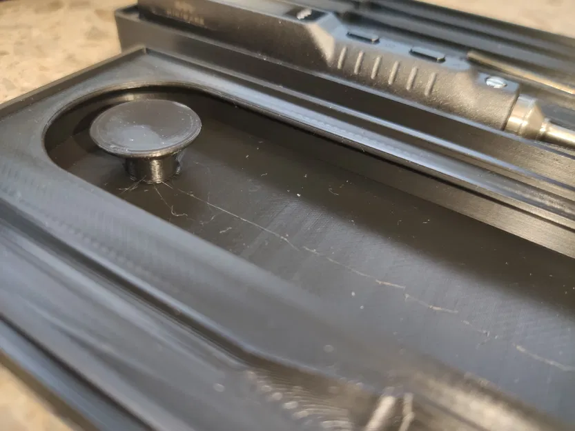 Hộp đựng mỏ hàn TS101 / TS100 / v.v. có ngăn chứa cáp, nắp nam châm - Image 5