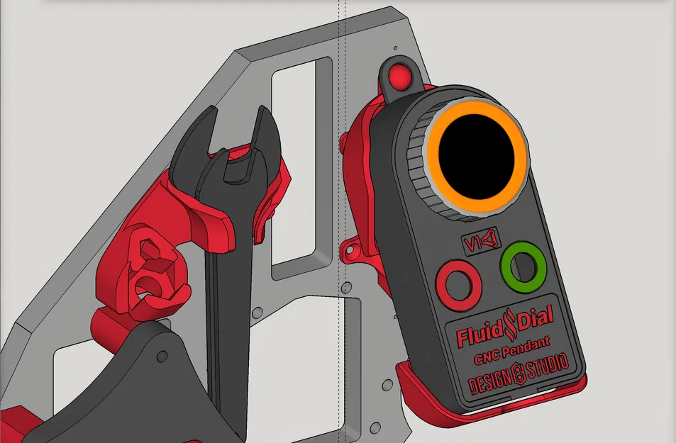 Đế đỡ Vòng quay FluidNC cho mặt YZ của LowRider v3 CNC (v1.5) - Image 16
