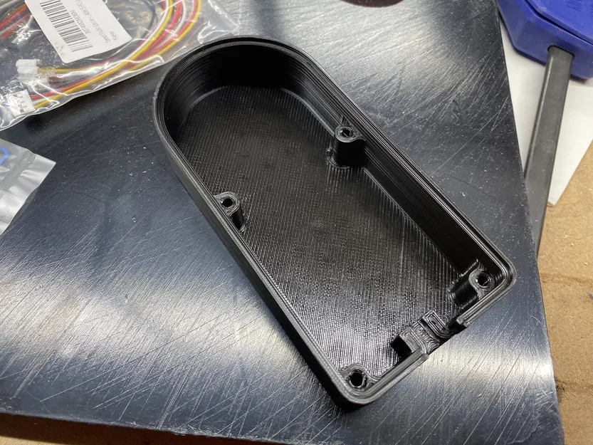 Vỏ cho "Fluid Dial" CNC pendant cho FluidNC dựa trên M5 Stack Dial, có logo in được, nút nổi bật, v1.0 - Image 6