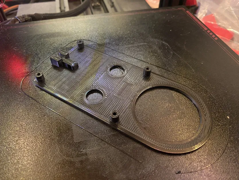 Vỏ cho "Fluid Dial" CNC pendant cho FluidNC dựa trên M5 Stack Dial, có logo in được, nút nổi bật, v1.0 - Image 10