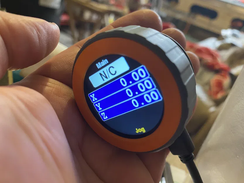 Vỏ cho "Fluid Dial" CNC pendant cho FluidNC dựa trên M5 Stack Dial, có logo in được, nút nổi bật, v1.0 - Image 15