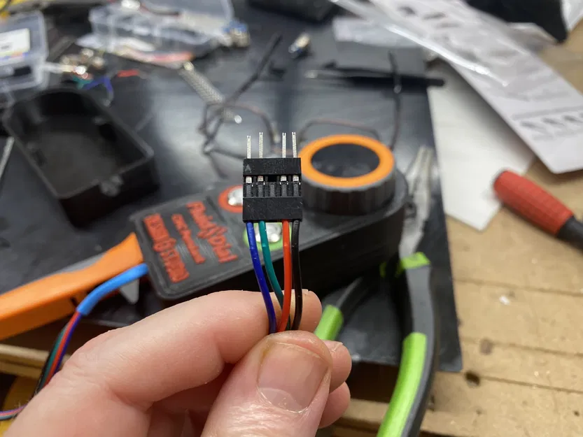 Vỏ cho "Fluid Dial" CNC pendant cho FluidNC dựa trên M5 Stack Dial, có logo in được, nút nổi bật, v1.0 - Image 28