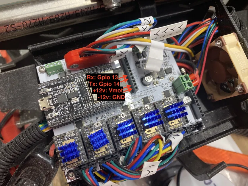 Vỏ cho "Fluid Dial" CNC pendant cho FluidNC dựa trên M5 Stack Dial, có logo in được, nút nổi bật, v1.0 - Image 29