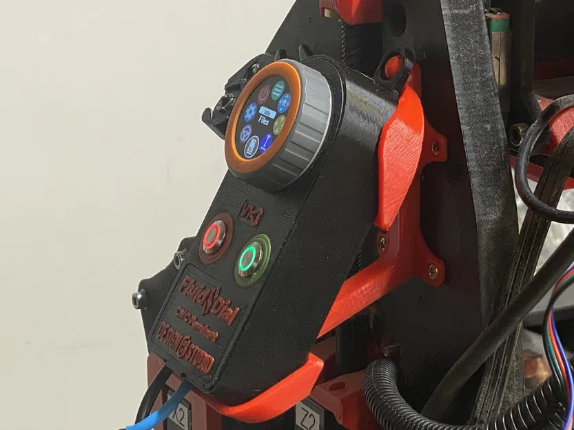 Đế giữ mặt điều khiển FluidNC cho LowRider v3 CNC (v1.4) - Image 1