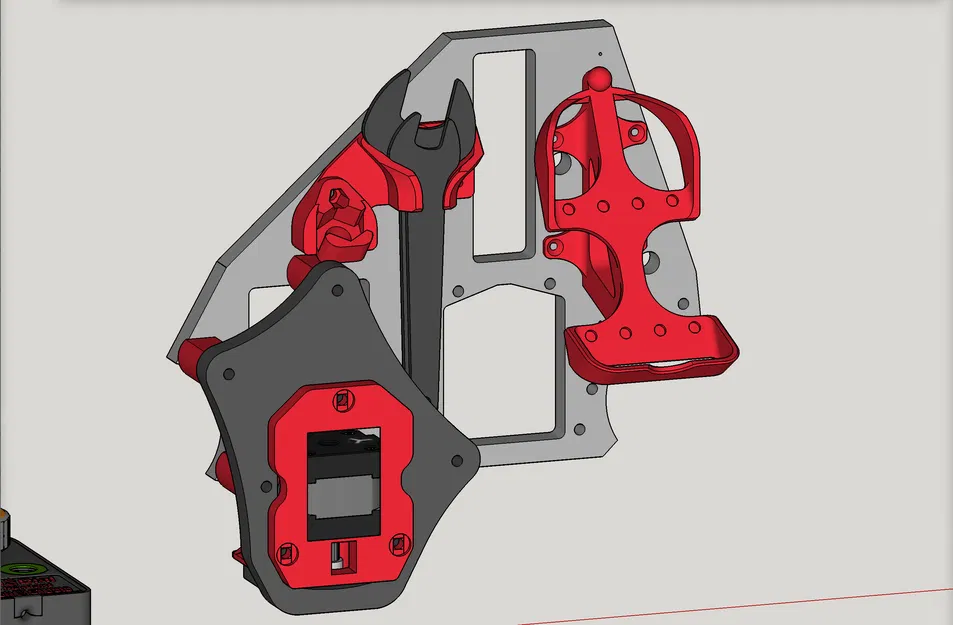 Đế giữ mặt điều khiển FluidNC cho LowRider v3 CNC (v1.4) - Image 12