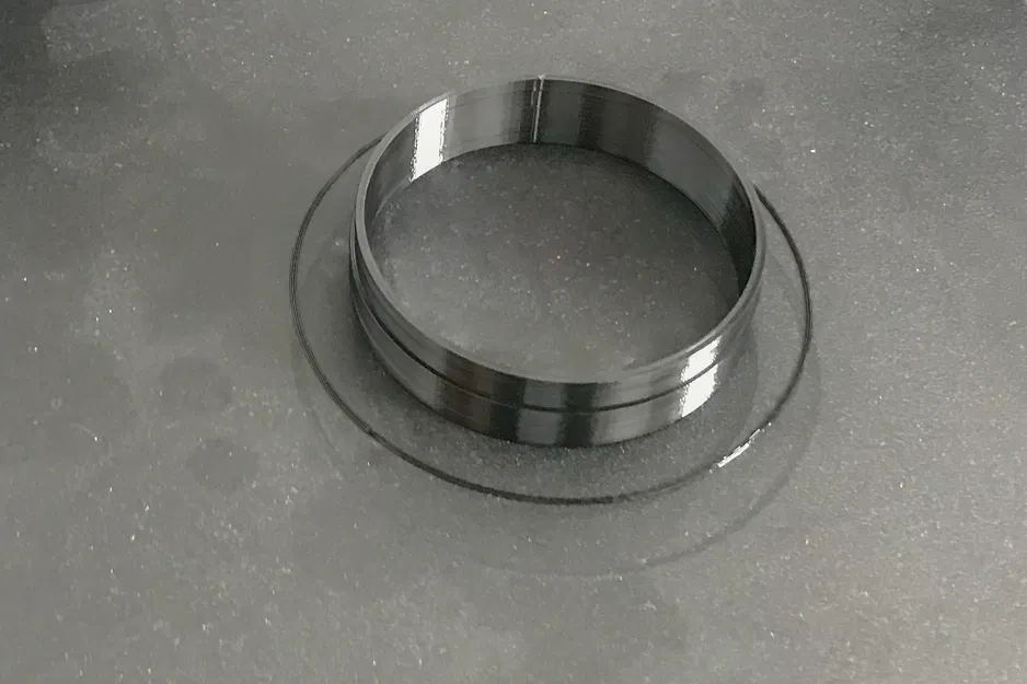 Adapter gắn cho hộp nối âm tường để tô tường 72mm - Image 1