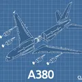 Airbus A380 - Mô hình tỷ lệ 1:200 - Thumbnail 7