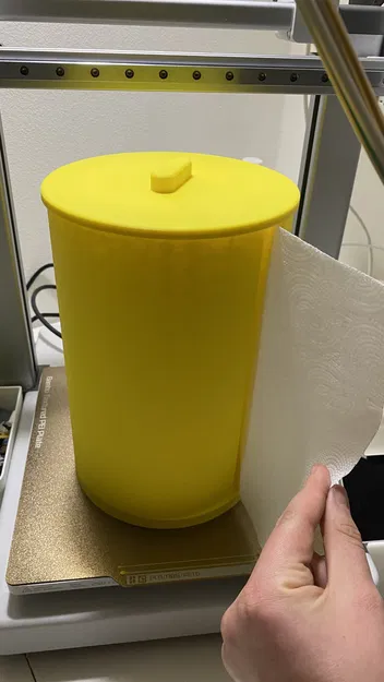 Hộp đựng giấy ăn bếp có nắp (do có con mèo) - Image 2