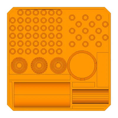 Hộp Đựng Phụ Kiện Dremel Đa Năng Cho MultiBoard