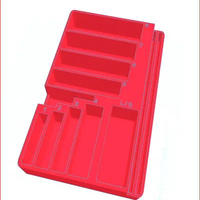 Khay đựng phụ kiện tông đơ WAHL (mua ở Costco)