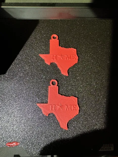 Móc Khóa Bản Đồ Texas - Image 1