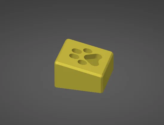 Nắp Che Nút Nguồn Hình Bàn Chân Mèo - Image 1