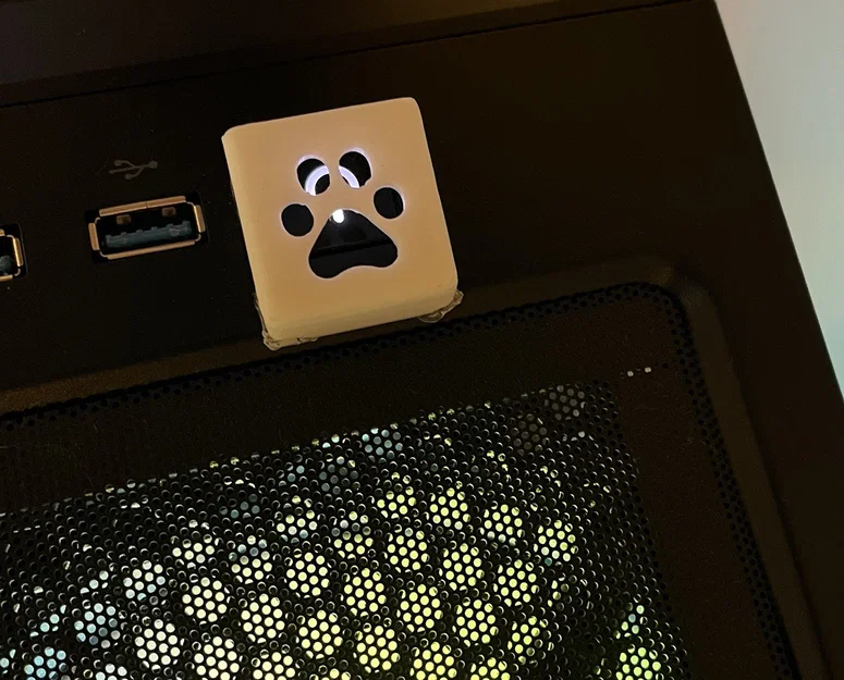 Nắp Che Nút Nguồn Hình Bàn Chân Mèo - Image 4