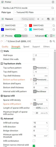 Mẫu thử PLA Matte Overture - Image 4