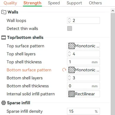 Mẫu thử PLA Matte Overture