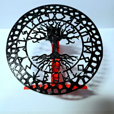 Cây Sự Sống Ygdrasil VORONOI