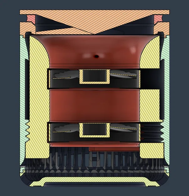 Quạt PC Noctua 120mm Không Cánh Cho Xưởng, Bàn Làm Việc Và Giường Ngủ - Image 9